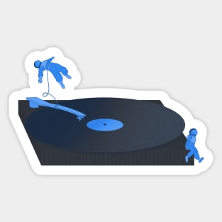 Blues in Space Sticker